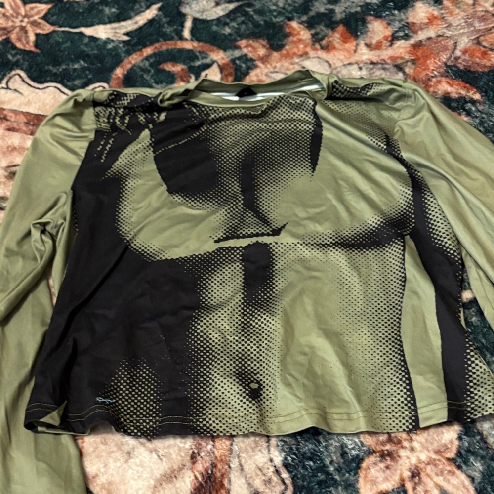 Graphic Long Sleeve Top